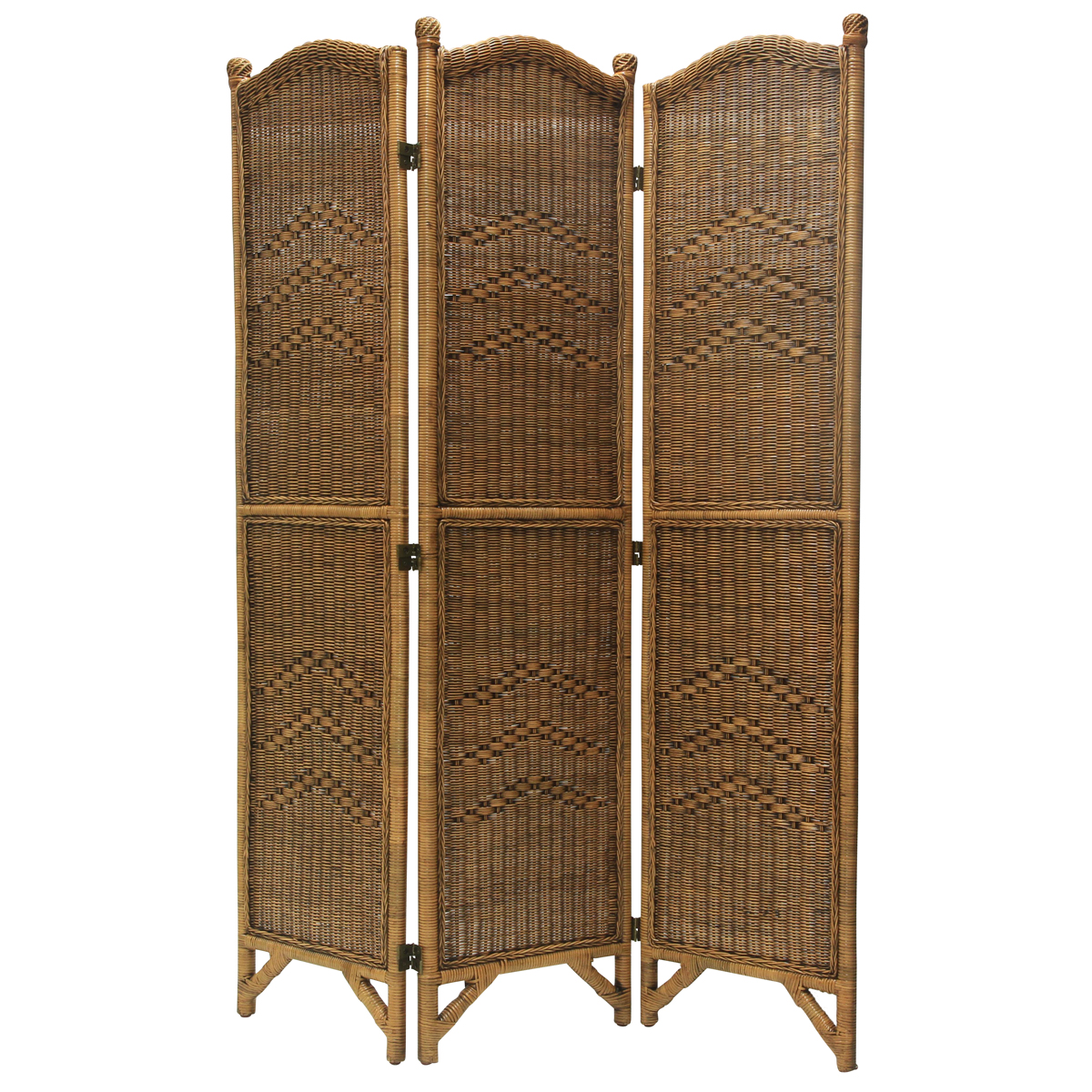 7099(P29) 3PanelWindsorScreen_AntiqueBrown